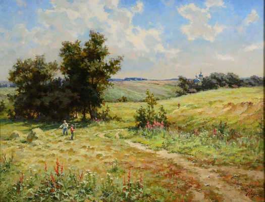 Дёмин Сергей Михайлович. Пора сенокоса 